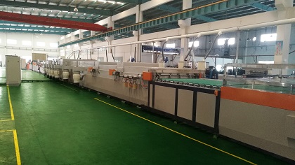 Coating line for home appliance glass/automotive rearview mirror