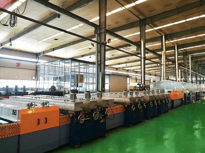 Silver mirror production line